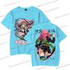 Kimetsu No Yaiba Cartoon T-shirt Aesthetics Vintage Kanroji Mitsuri Fashion Y2K Tops Short Sleeve Japanese Styles Men Women Tee