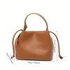 Elegant Solid Color Shoulder Bag, Fashi Women's Handbag, Suitable for Daily Use, Leather Commuting Versatile Crossbody Bags