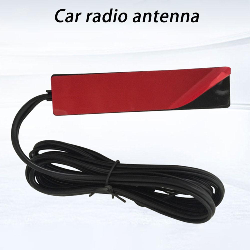Universal Hidden Amplified Antenna Kit 12V Electronic Stereo AM/FM Radio Fits Car Truck Motorcycle Boat Golf Cart Campers