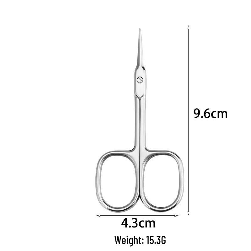 Spot Stainless Steel Dead Skin Scissors - Russian Pre-Treatment Pointed Nail Art Beauty Scissors