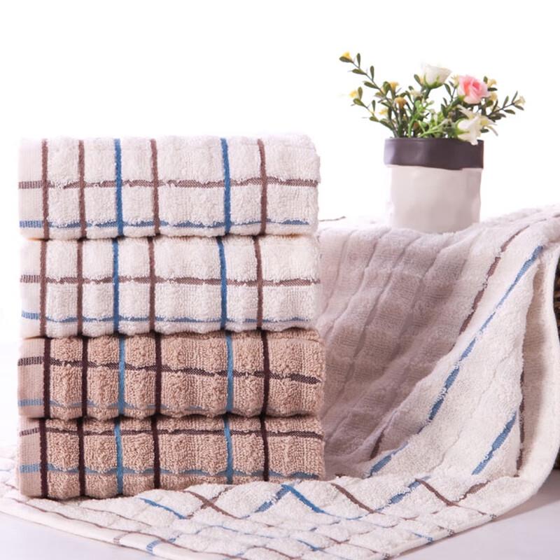 Jinhao Home Adult Soft Absorbent Cotton Towels 10-Pack