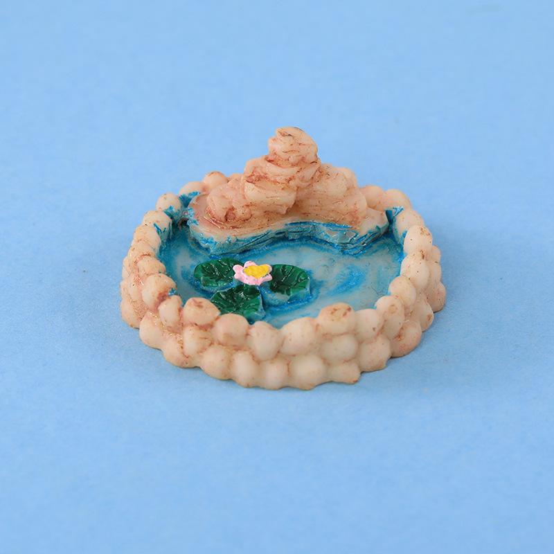 

Миниатюрные декоративные изделия из смолы для микроландшафта, мха, суккулентов, прудов с лотосами и ландшафтных украшений lotus