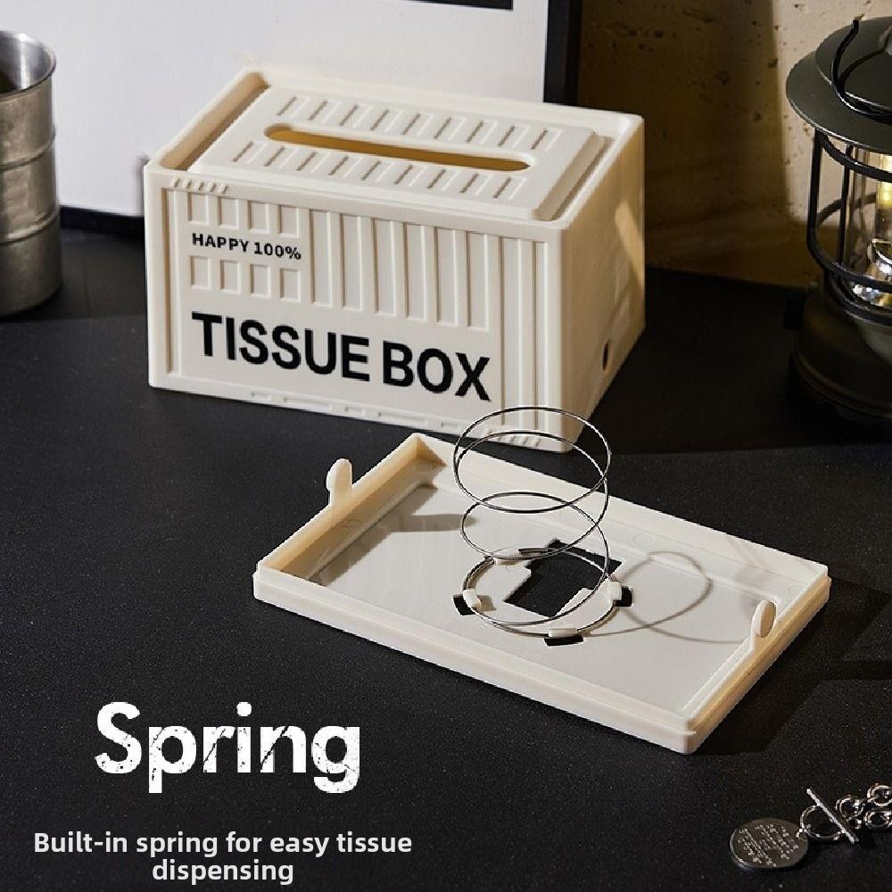 Minimalist Paper Towel Case Rectangle Paper Container Light Luxury Napkin Holder  Home Decoration