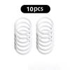 10 Wireless Charging Magnetic Ring Patches Suitable for All Mobile Phone Car Phone Holders, Mobile Phone Metal Patches