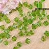 Transparent Square Acrylic Beads for DIY Handmade Beading, 8mm-12mm, Loose Beads, Paper Towel Holder Accessory