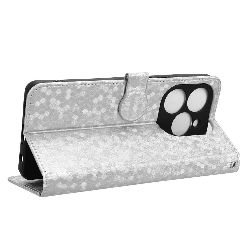 For TECNO Spark 20 Pro Cell Phone Case PU Leather Imprinted Wallet Shockproof Stand Cover