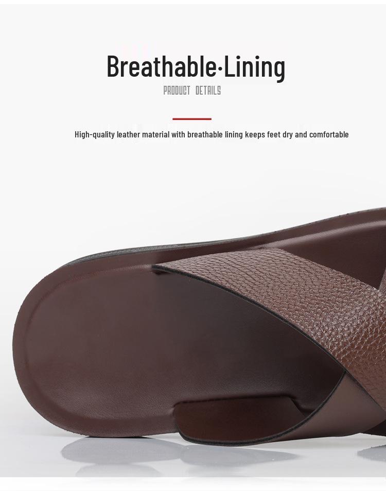 Men's Trendy Non-slip Breathable Sandals - Summer 2025