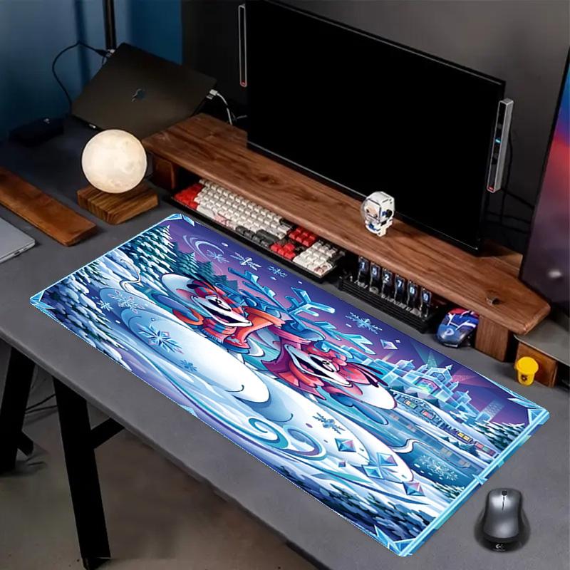 Diddl Druck Mauspadd, Anti-Rutsch Schreibtisch Tastaturmatte, für PC Laptop Gaming Arbeiten Tägliche Nutzung, Coole Festival Überraschungsgeschenk