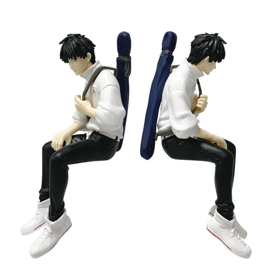 Jujutsu Kaisen Yuta  14.5Cm Sitting Posture Anime Model Figure Good Pvc Desktop Periphery Doll