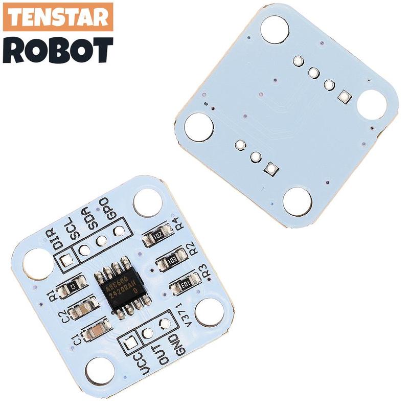 TENSTAR 2pcs AS5600 Magnetic Encoder Induction Angle Measurement Sensor Module 12bit High Precision