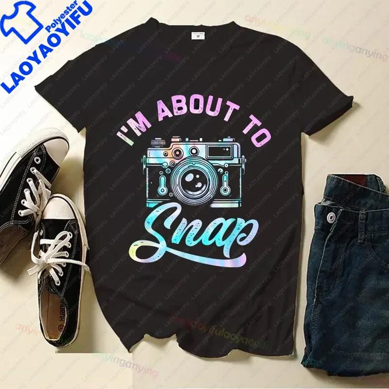 Cool Photography Art For Unisex Unisex Photographer Camera Lover Tshirt Printed Tshirt Top Graphic Tee Outdoor Clothing Shortsleev
