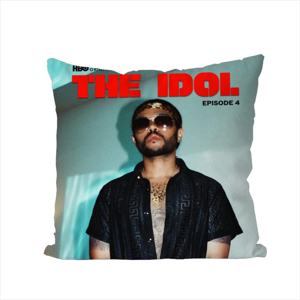 Federa Cuscino Singer The Weeknd Per Auto Divano Decorativa Casa Stampa Double-sided Peluche Quadrato Cuscino Decorativo Copricuscino
