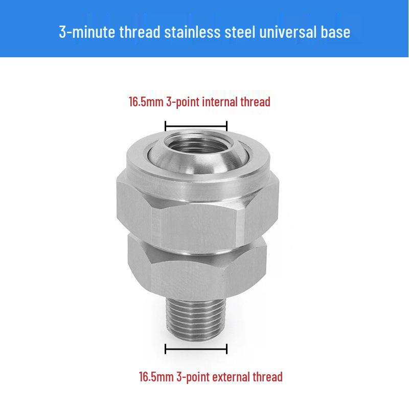 High-Pressure Stainless Steel Anti-Clogging Fan-Shaped Blow-Off Nozzle