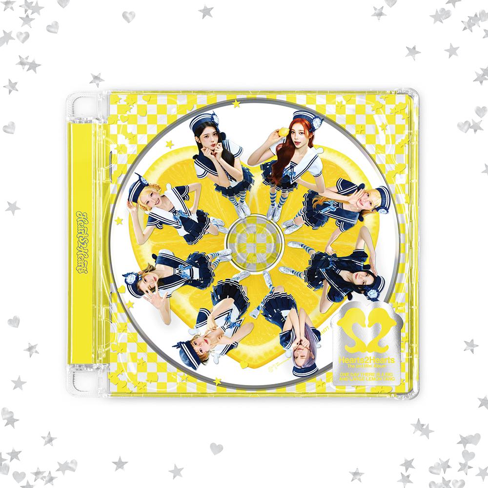 Hearts2Hearts [Lemon Tang] 2nd Mini Album (Jewel Case Ver.) JEWEL CASE ver.
