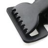 5pcs Strap Buckles Replacement Heavy Duty Metal Webbing Clip for Backpack Luggage Pet Collar DIY Inner 38mm Black