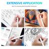 For Apple Pencil Nib Double-Layered For Apple Pencil 1st 2nd Generation Tip For iPencil Tips For iPad Stylus Pen Replacement Nib