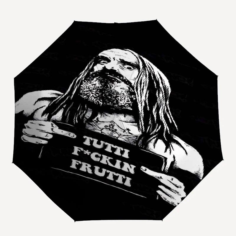 

1pc Tutti F*ckin Frutti Automatic Open/Close Umbrella with 8-Rib Windproof Canopy10240