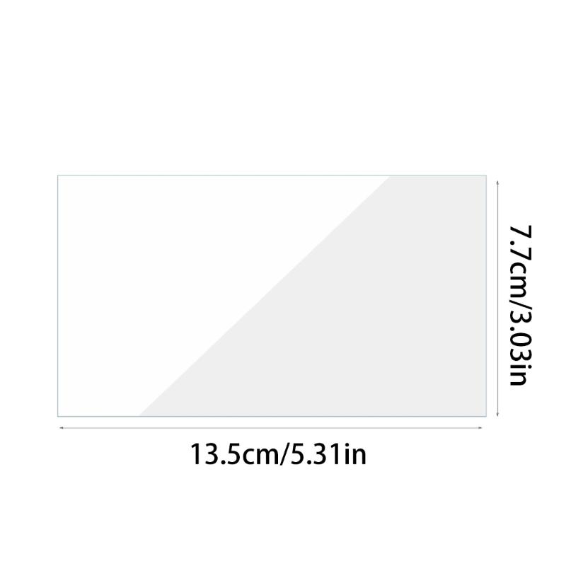 Tempered Glass Cover Film Screen Protector for Pocket S Game Console Offering 9H Hardness and Scratch Resistance