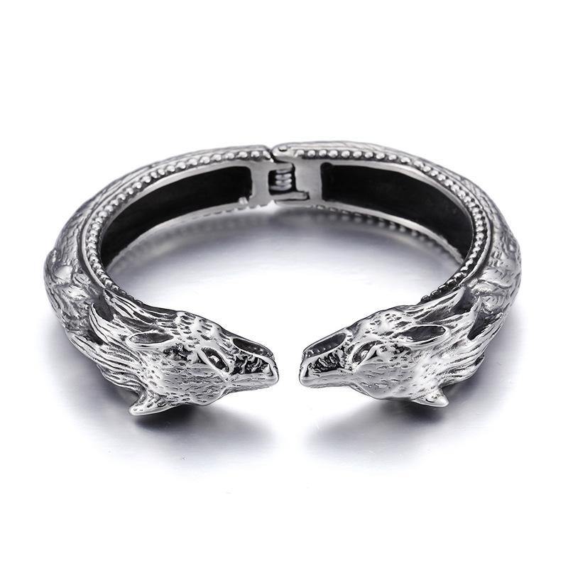 

Титановый стальной кран, открытый браслет, мужские ювелирные изделия в стиле панк