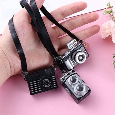 Toy 1/6 Doll Dollhouse Miniature Camera Miniature Digital Camera Mini Doll Camera Doll SLR Camera