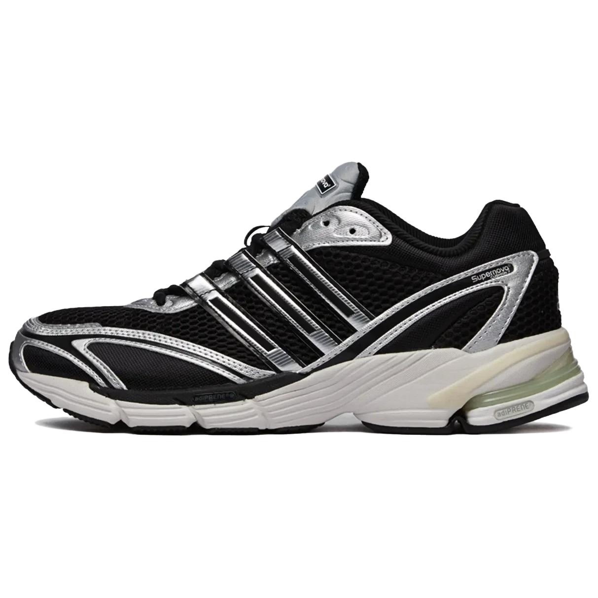 Adidas Supernova Cushion 7 Core Black Silver Metallic Crystal White IG1747