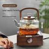 YIHUTEA Glass Teapot with Lift-Beam Handle