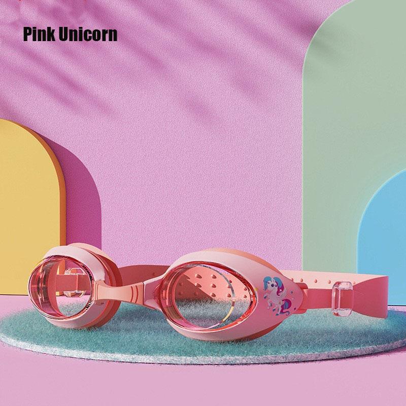 Children's Swimming Goggles Waterproof and Anti Fog High-definition Cartoon Professional Swimming Goggles for Boys and Girls