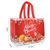 1pcs Christmas Gift Bag Santa Claus Non-woven Candy Gift Packaging Tote Bag Christmas Party Supplies Happy New Year