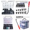 500-Piece Car Clip Set for Fender Liners, Door Panels, Bumpers