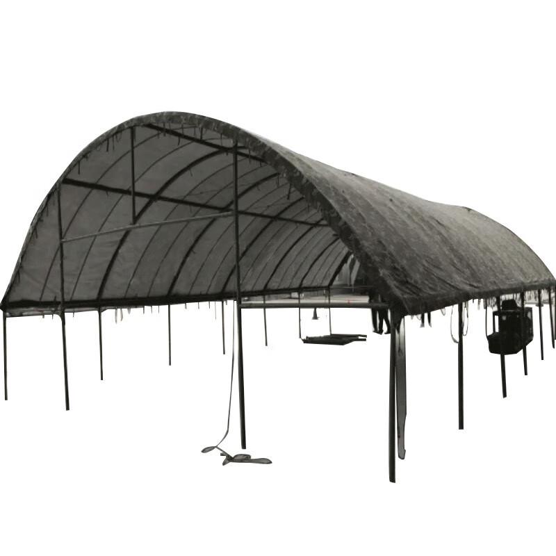 Outdoor Arched Vehicle Repair Tent