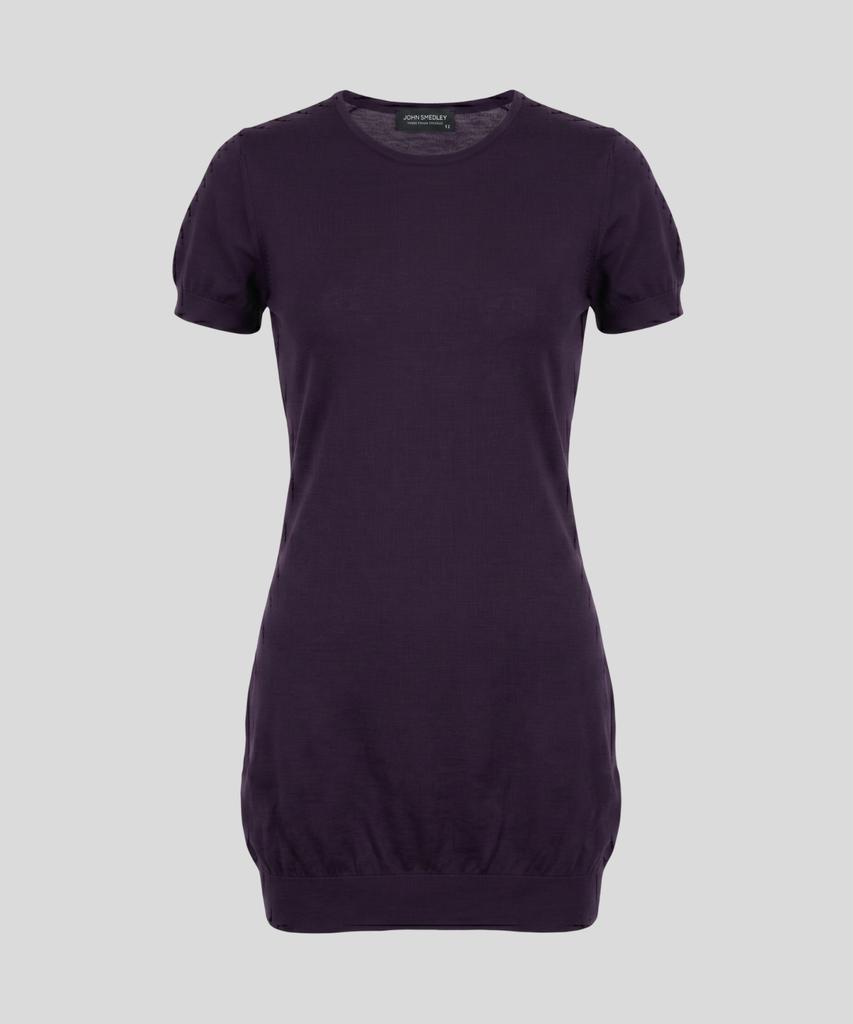 Jonseumedeulli Gail Classic Half-Sleeve Midi Dress Sea Island Cotton Knit Heritage 7 Colors