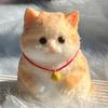 Simulation Cat Squeeze Toy Anxiety Stress Relief Kitten Pinch Sensory Toy Kids Adults Soft Silicone Stress Ball Animal Fidget Toy