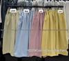 Xiao Wang's Summer Korean Loose Plus Size Cropped Wide-Leg Cotton Dad Jeans