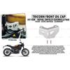 Front Oil Cap Silver "Fit For Royal Enfield Guerrilla 450"