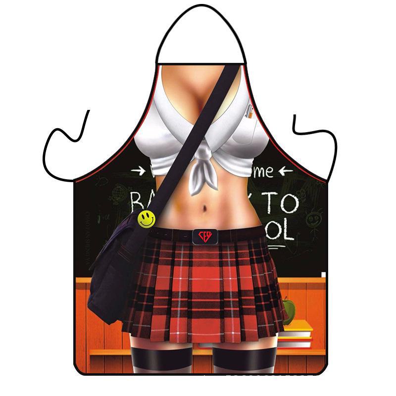 Novelty Muscle Man Apron - Creative Funny Design