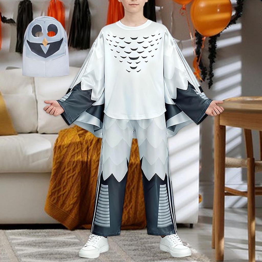 Kids Owl Costume Set Children Accessories for Festival Halloween Party