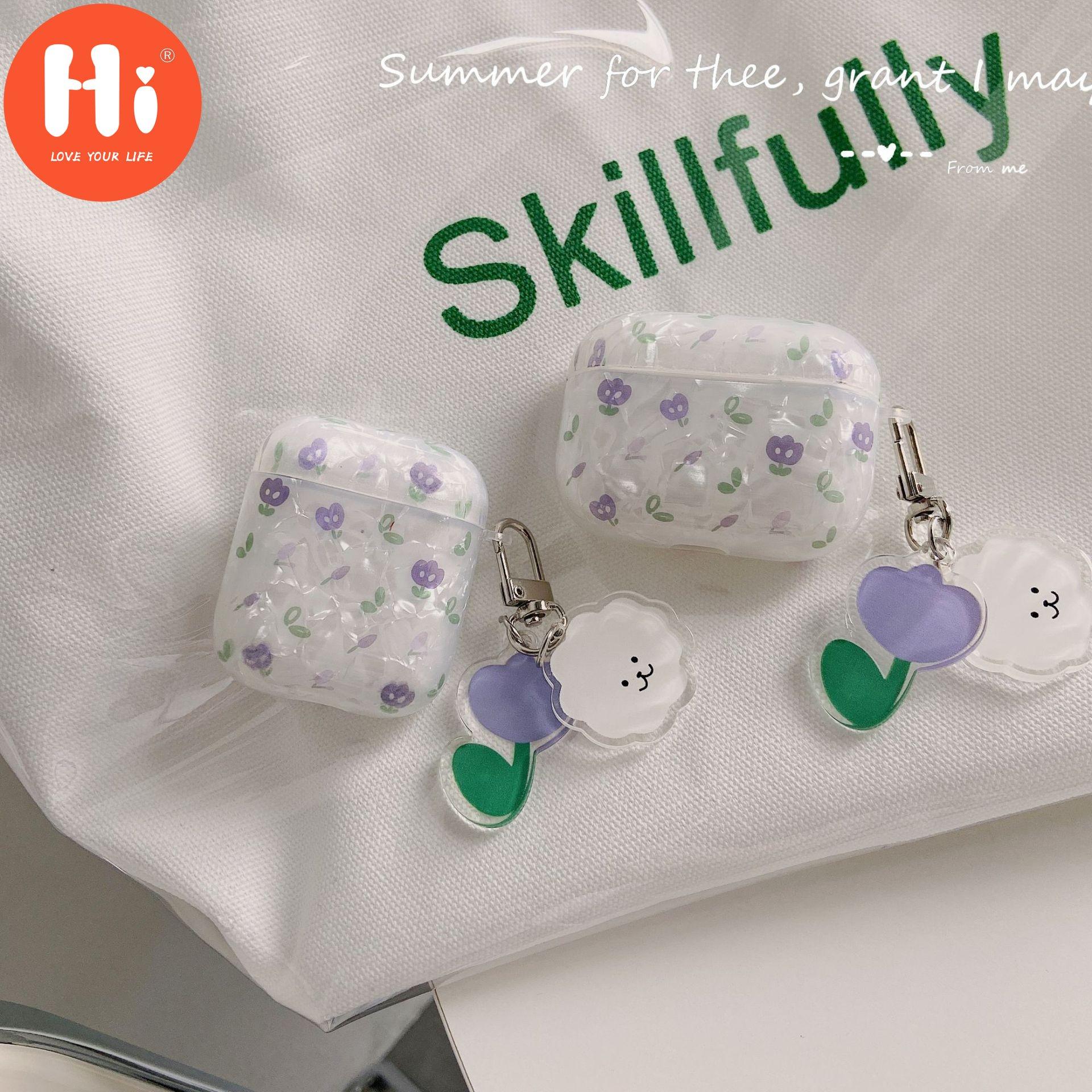 

Привет для AirPods 2 чехол Airpod Pro чехол милый корейский медведь мультяшный брелок чехол для Air Pods 1/2 чехол прозрачный силиконовый чехол для наушников