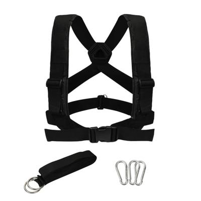 Ceinture de poids d'entraînement polyvalente Corde d'exercice Harnais de résistance pour Bungee