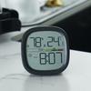 Multifunctional Slim LCD Clock with Temperature, Humidity, Magnetic Alarm