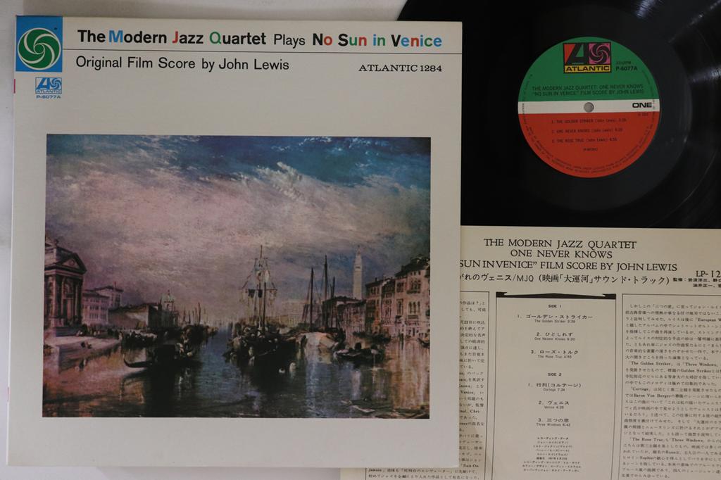 LP Record MODERN JAZZ QUARTET - One Never Knows No Sun In Venice P6077A ATLANTIC 1972 Japan Jazz Used
