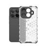 Shockproof Transparent Honeycomb Phone Case For XiaoMI 14 14Pro 14T 15T 15TPro Translucent Protection Hybrid Bumper Armor Cover