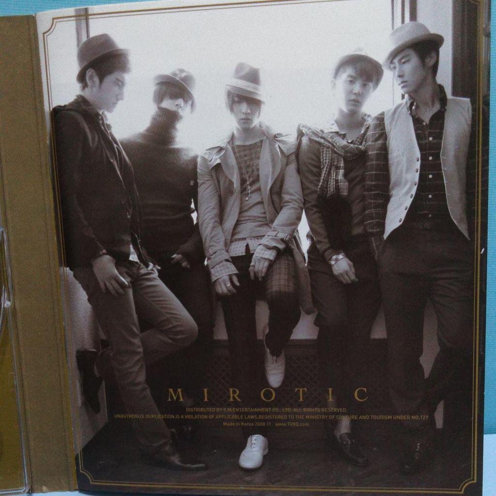 [USED] TVXQ 5-person album (Korean version) Anonymous shipping