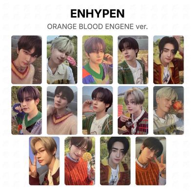 ORANGE BLOOD ENGENE Ver. Official Photocard