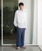 JEMUT Summer Striped Wide Pants Blue Mmlp2628