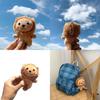 Adorable Shy Lion Plush Keychain Cute Animal Bag Charm Soft Toy For Backpack