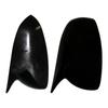 2 PCS For Skoda Fabia 2008-2014 Rearview Side Mirror Cover Cap Glossy Black /Carban Car Mirror Cover Accessories