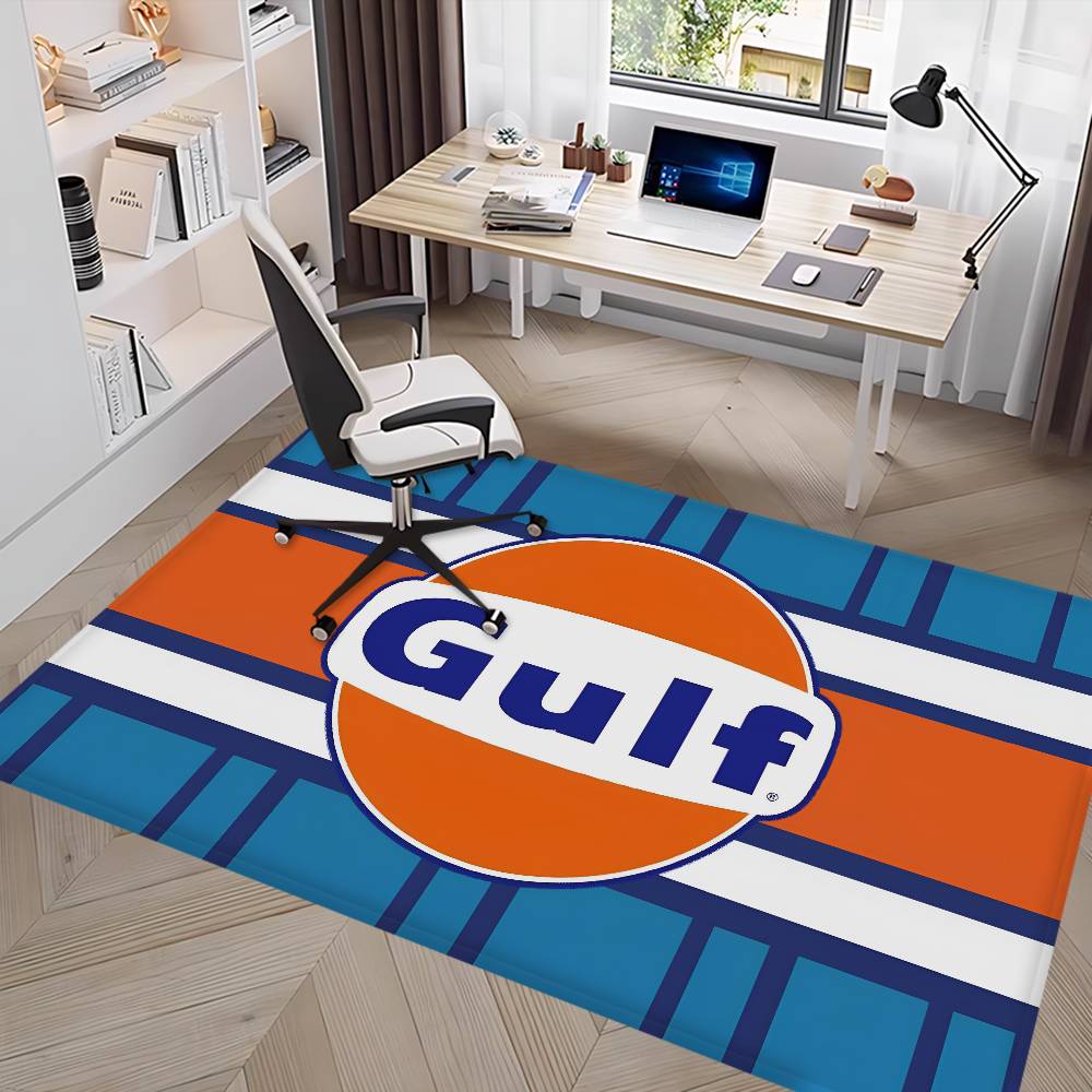 Tappetino d'ingresso logo G-Gulfs Racing Stile Nordico Tappetino per porta di casa Tappetini per bagno-WC Tappetino per decorazione camera da letto hotel