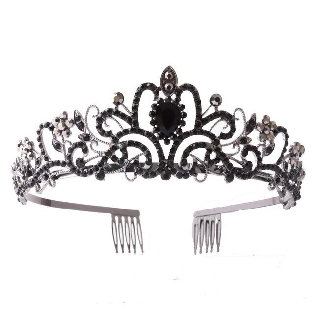 Crystal Crowns And Tiaras With Comb Headband For Girl Or Women Birthday Party Wedding Prom Bridal Christmas Valentine