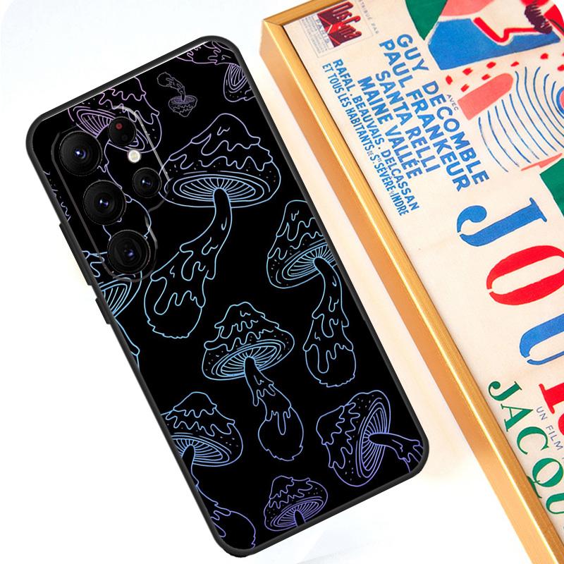 Skull Gothic Creepy Pastel Goth Case For Samsung Galaxy S24 S23 S22 Ultra Note 20 10 Plus S8 S9 S10 S20 FE S21 FE Cover