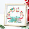 DIY Bamboo Weaving Kit: Intangible Cultural Heritage Craft for Kids & Parent-Child Activity, Perfect as a New Year's Day Photo Frame Gift.